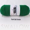 4 Liang Five-Strand Yarn: Cotton-Wool Medium-Thick Knitting Yarn for DIY Scarves and Shawls