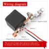 Universal Integrated Wireless Remote Control Kit For Disconnecting The 12V Car Battery