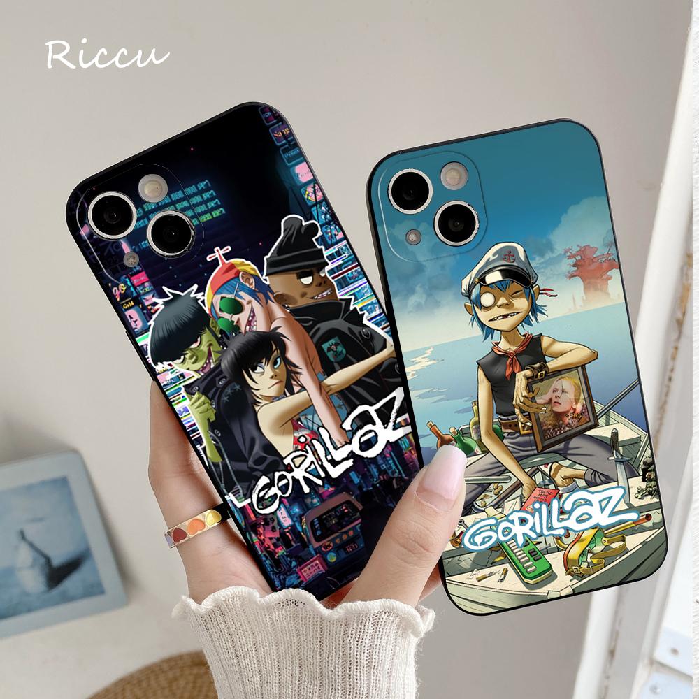 Gorillaz The Now Now Animal Phone Case For IPhone 17 air 17pro 16pro 15pro 14promax 12 Pro 15Plus 13promax Covers Silicone cases