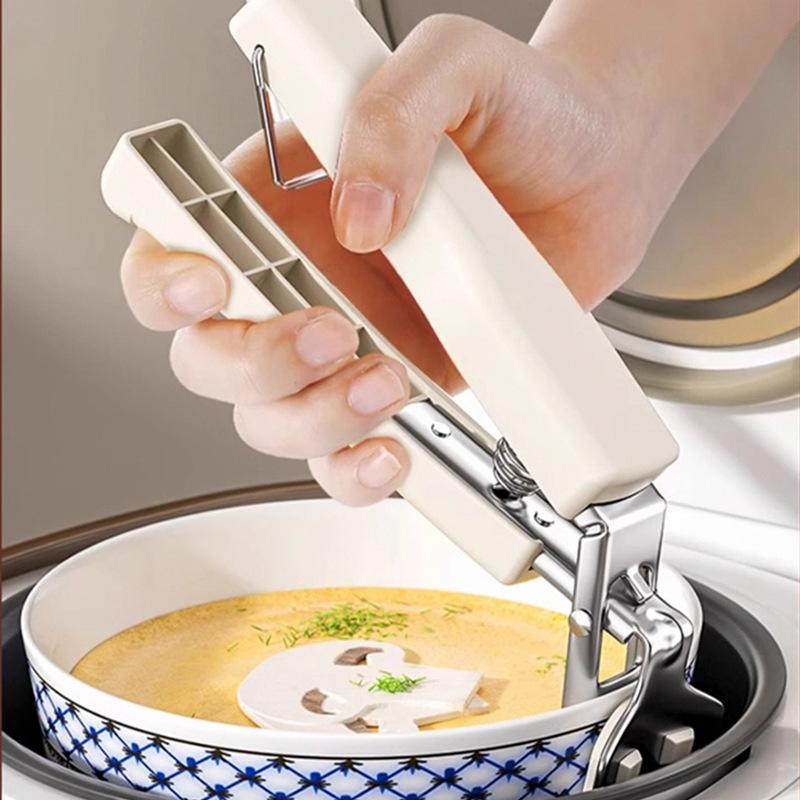 Küchenschüsselgreifer mit hitzebeständigem Anti-Verbrennungsgriff