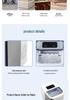 220V Automatic Bullet Ice Maker for Home, Dorm, Camping, Outdoor, Milk Tea, Coffee, or Office