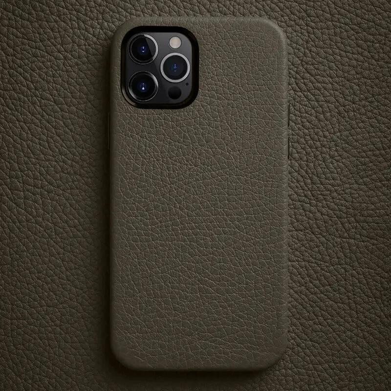 Melkco Premium Genuine Leather Case for iPhone 13 Pro Max 13Mini 12 Pro Luxury Cowhide Skin+Microfiber Inside Mobile Phone Cover
