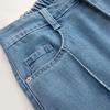 Lingsha Women's Tencel Denim Wide-Leg Pants