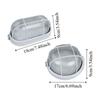 Waterproof Explosion-Proof Lamp Die-cast Aluminum Moisture Explosion-proof Ceiling Lamp IP65 Dustproof Frosted Glass