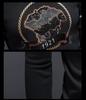 European Station 2025 Autumn/Winter Men's Wool Semi-High Neck Embroidered Sweater - Light Luxury Casual Trend