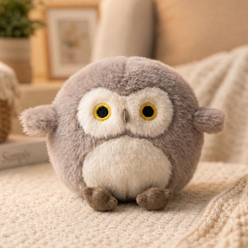 Super Cute Small Kawaii Three-Color Baby Owl Plush Doll - Perfect Girlfriend Birthday Gift