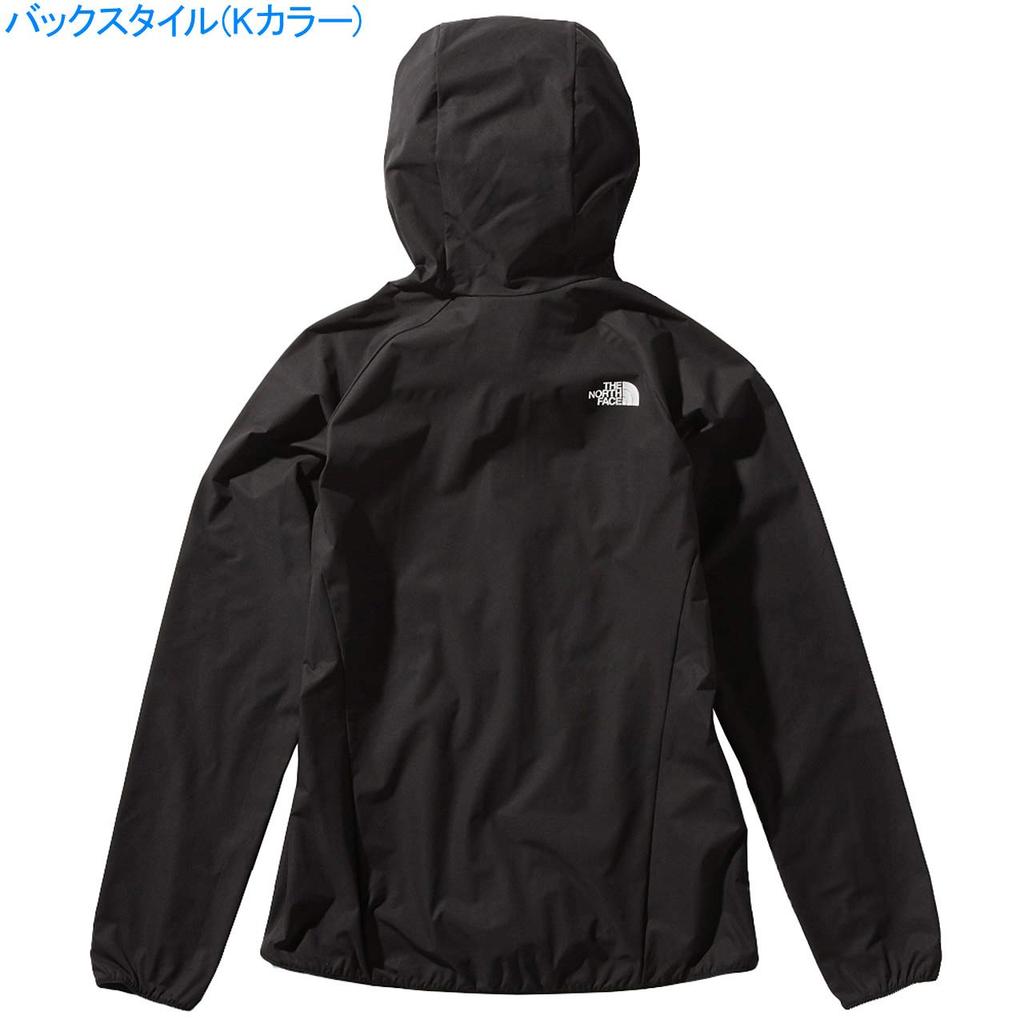 North Apex Light Hoodie NPW22080 Schwarz S [The Face] Damen