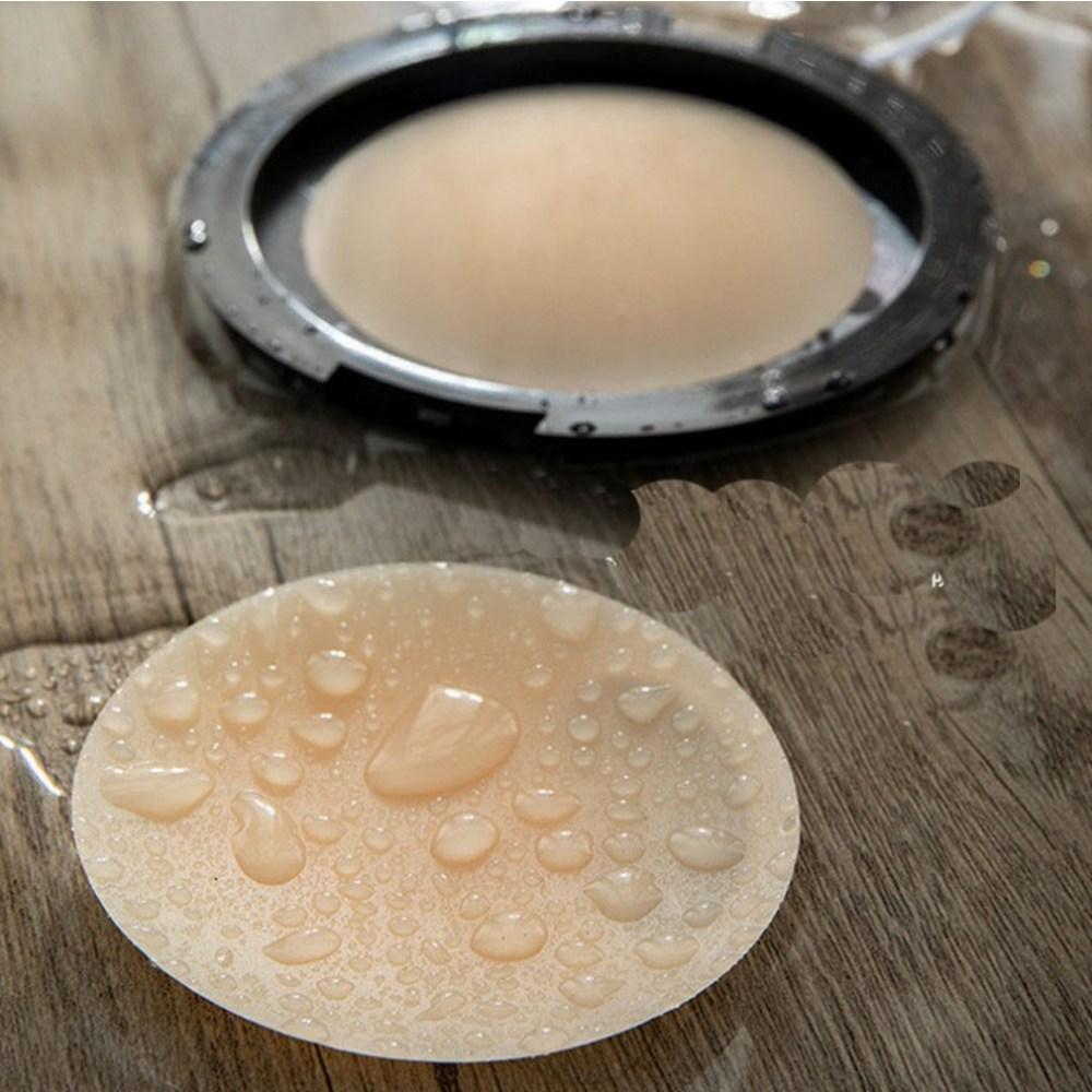 Nilo Ultra-slim Waterproof Magic Cover Silicone Nipple Patch 8cm, 2 Pieces