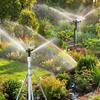 Adjustable Water Spray Nozzle 1/2 Inch Thread Sprinkler Head Rocker Sprinkler  Flower Watering