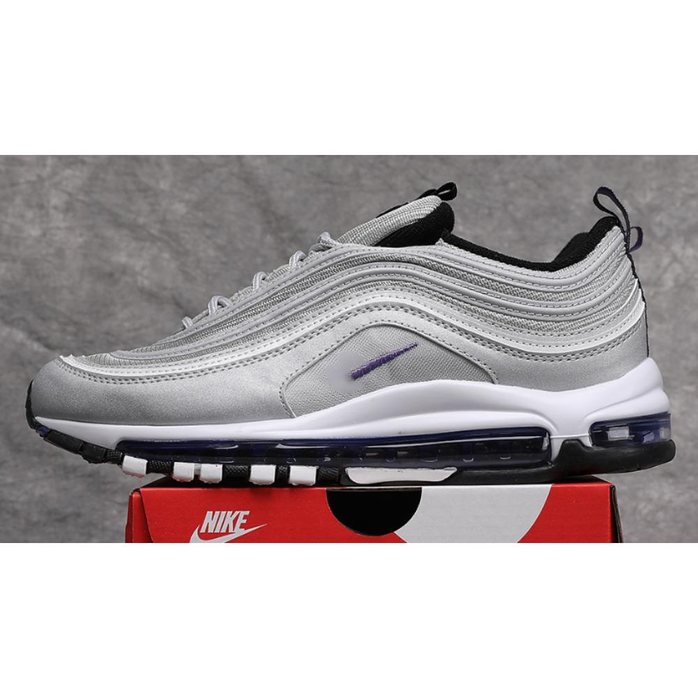 Zapatillas de hombre Bullet reflectantes retro para correr con amortiguación de aire en toda la planta zapatillas de mujer blancas y negras de tendencia casual deportivas