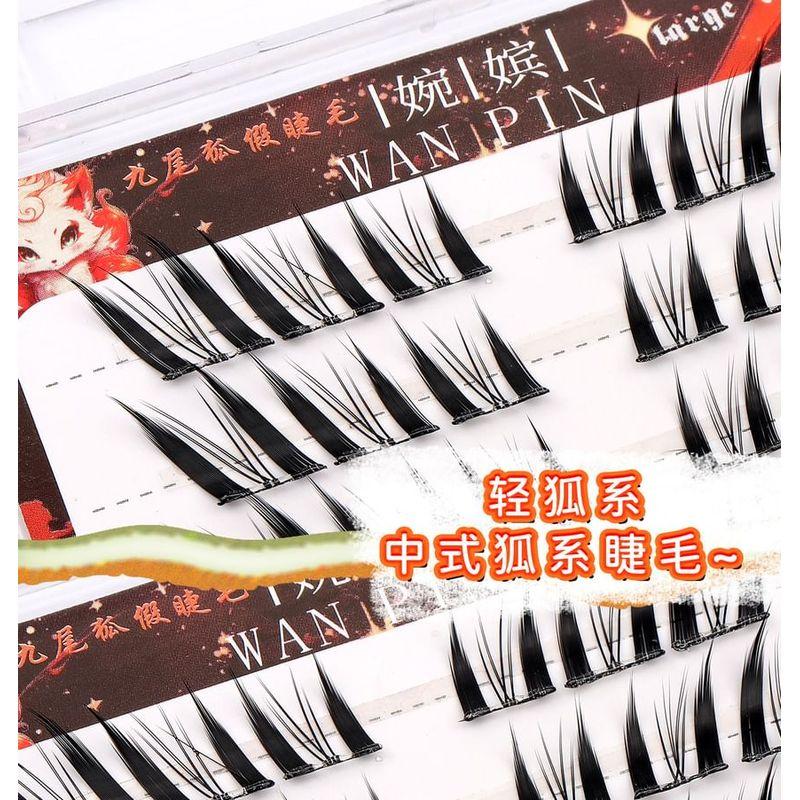 Mogugu - Glue-free Fox Eye Multipack False Eyelashes Cluster