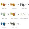 Fashion Color Film Big Frame Toad Sunglasses Men's Sunglasses Women's Metal Sunglasses