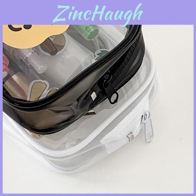 Stylish Transparent Pvc Pencil Pouch With Large Capacity For Versatile Storage And Organization