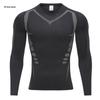 Men's Quick-Dry Compression Running & Basketball Long Sleeve Sports Tights