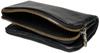 Lee Loose II Bifold and Electronic Bill Cowhide Black Wallet, Medium, Coin, Card, Money, Compartment, Pocket-Stitched Leather, 320-2113,