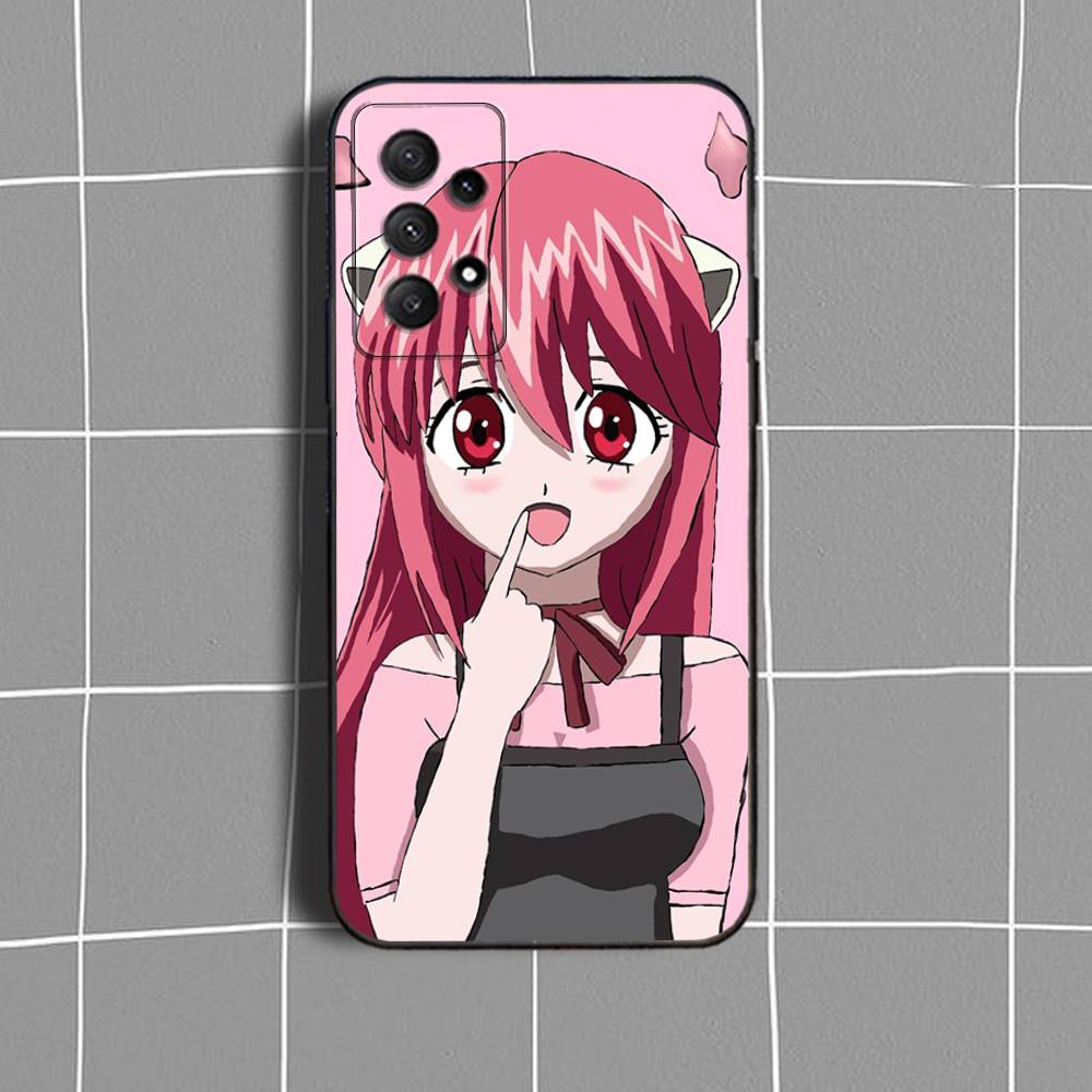 E-Elfen L-Lied Phone Case For Samsung Galaxy A73,31,32,72,41,53,52,71,22,5G,Note,J7,8,9 Soft Black Cover