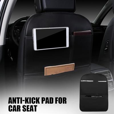 1 Adet Araba Koltuğu Arkası PU Deri Koruyucu Toz Geçirmez Çocuklar/Bebekler İçin Tekme Matı Çamur Kirden Koruyun su geçirmez araba koltuğu kılıfı