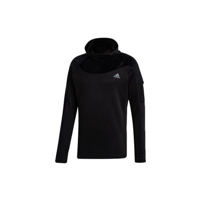 Calda felpa con cappuccio da uomo Top nera FS9802