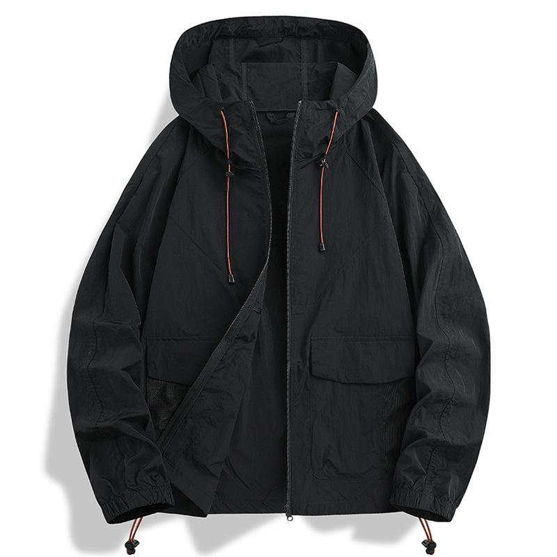 

Водонепроницаемая куртка с защитой от солнца для мужчин Woodpecker - Легкая летняя куртка с защитой от ультрафилета для рыбалки Small