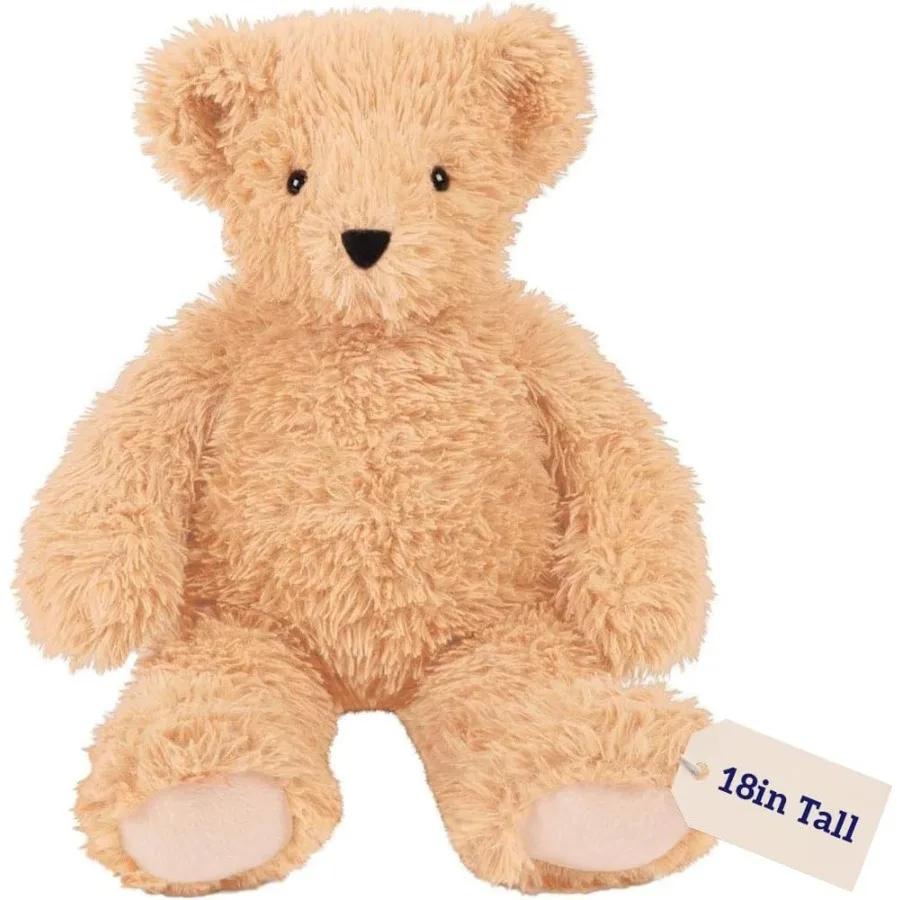 

18 Inch Super Gentle Plush Teddy Bear Classic Collectible Stuffed Animal Present designed for All Ages in Brown United States