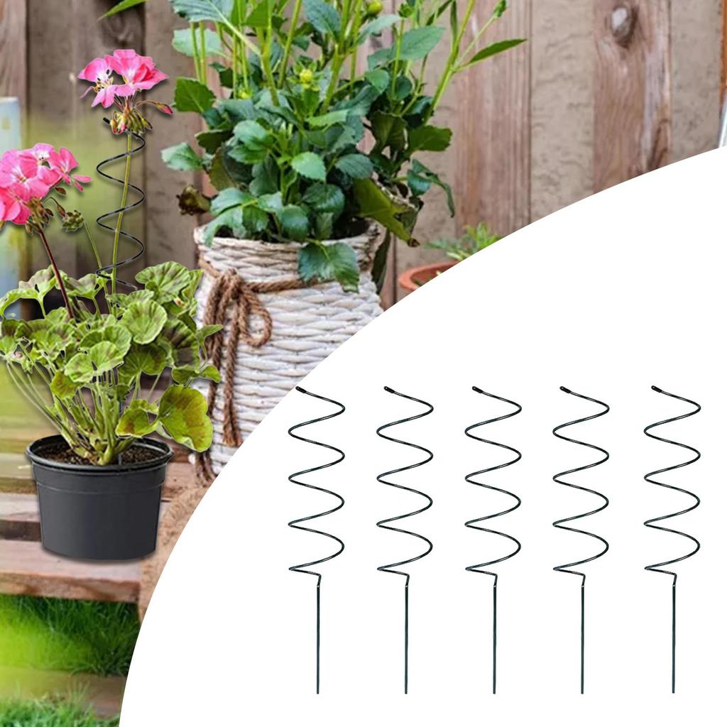 Climbing Plant Stakes Space Saving Racks Reusable Easy Install Tomato Twist Stakes for Indoor Fruits Vegetables Yard Flowers