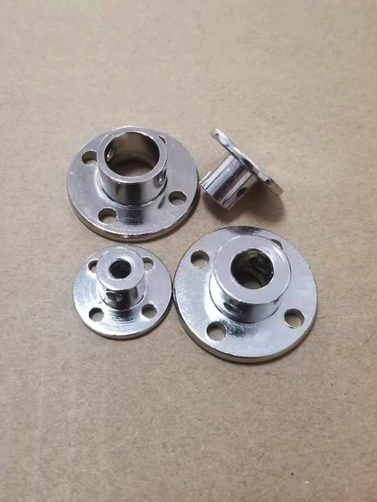 Linear Shaft Support Couplings for 4-12mm: Rigid Flange & Guided Shaft Design