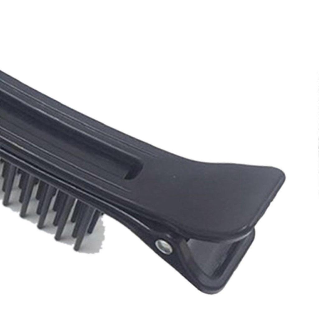 Black Hair Sectioning Clip Comb for Salon Hairdressing and Dyeing