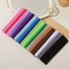 Women Solid Color Knitted Headbands, Elastic Hair Bands, Fashion Hair Accessories for Sports Running Fitness Yoga Makeup