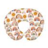 Soft and Breathable U Shaped Nursing Pillow Cover Cartoon Print Pillow Case Breastfeeding Pillow Slipcover Protectors