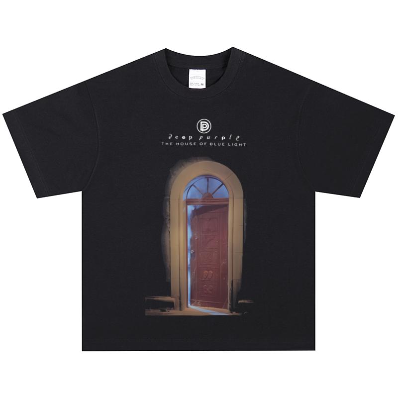 Deep Purple T-Shirt, Soft Fabric Casual Daily Wear L