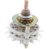 2P11T 2 Pole 11 Position Dual Deck Band Channael Rotary Switch