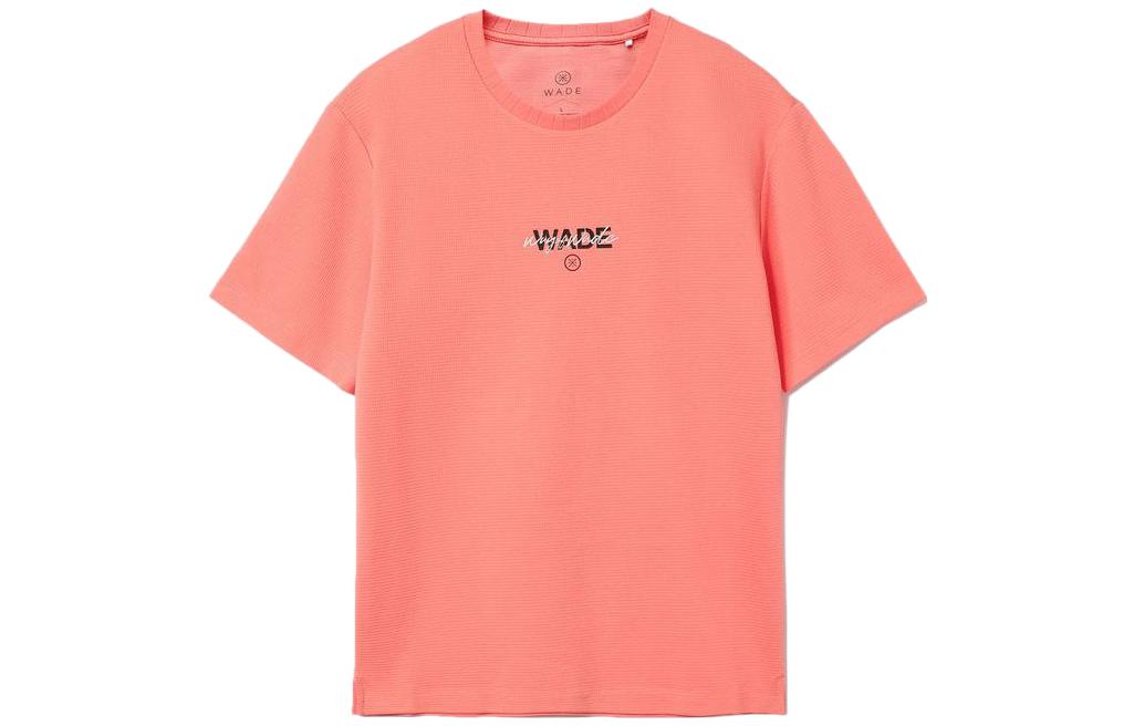 Li Ning Wade Collection T Shirt Men s Pink AHSR453-4 L