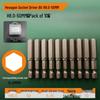 S2 Strong Magnetic Hex Socket Bit - High Strength, Shock Resistant for Hand Drills and Electric Screwdrivers