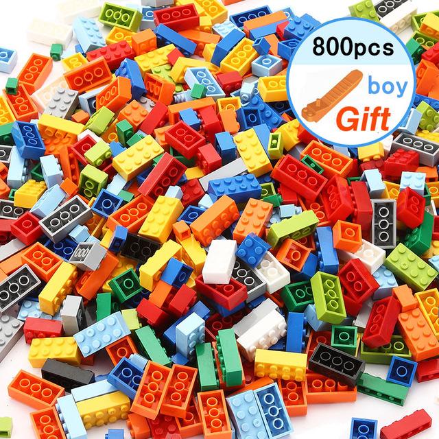 Non-Toxic City Road Street Baseplate Straight Crossroad Curve T-Junction Building Blocks Base Plates Construction For Children Kids