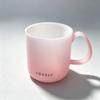 Mold Proof Plastic Mouthwash Cup Gradient Color Comfortable Handle For Home Bathroom Oral Hygiene Use