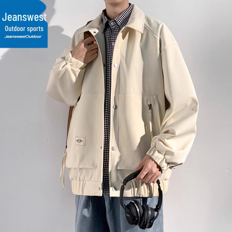 

Jeanswest Men s Spring Autumn Outdoor Casual Workwear Jacket M