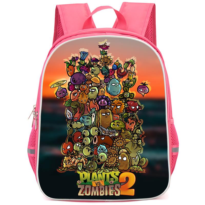 Plants Vs. Zombies Plants Vs. Zombies Anime Backpack Student Bag