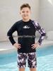 Liaoyue Boys' 2026 Sun Protection Quick-Dry Plus Size Swimsuit Set