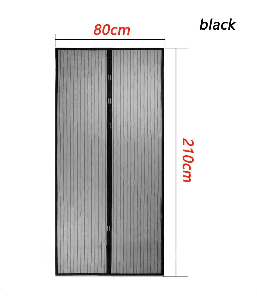 

Магнитная москитная сетка для оконных и дверных занавесок, сетка от насекомых, шторы с противомоскитной сеткой, невидимые защитные шторы для дома
