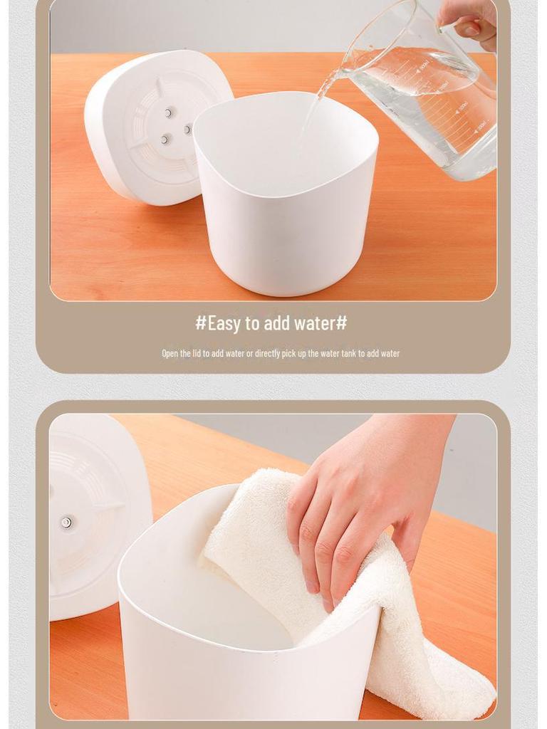 Dual-Function Humidifier and Night Light with Remote Control – Silent, Large-Capacity Aromatherapy Device for Bedroom