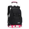 Zaino per Bambini e Ragazze Borsa da Scuola con Ruote Zaino Trolley Carino Zaino Scolastico Zaino con Ruote Portadocumenti