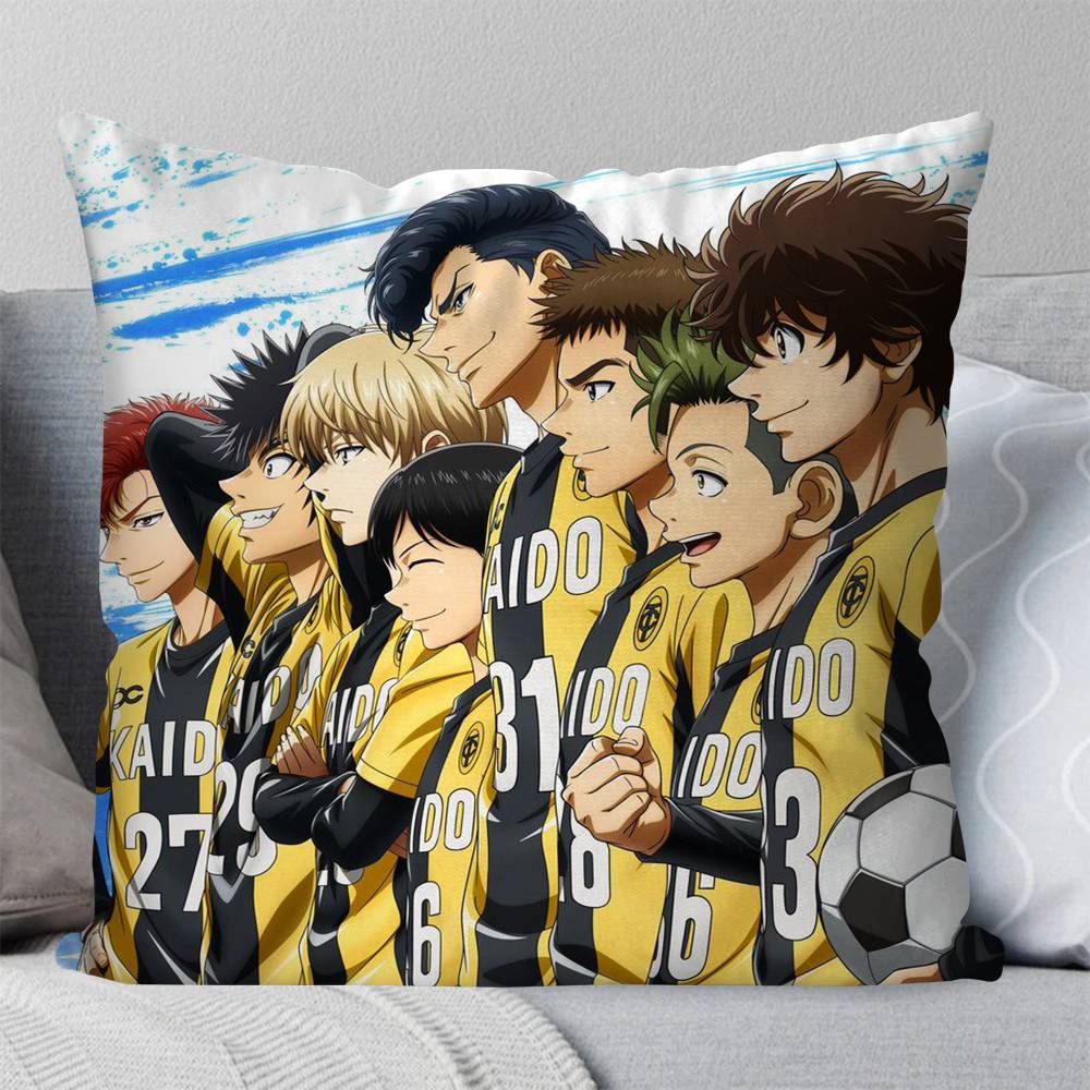 Ao Ashi Anime Pillow Case Fashion Square Pillowcase Bedroom Sofa Room Ins Decoration Leisure