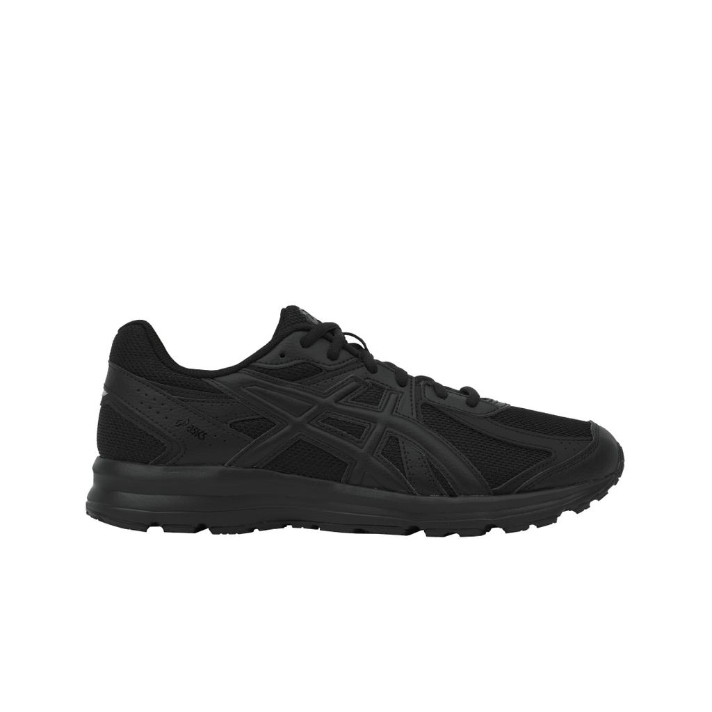 Asics Jog 100S Dreifachschwarze Unisex-Sneakers 1201A325-001