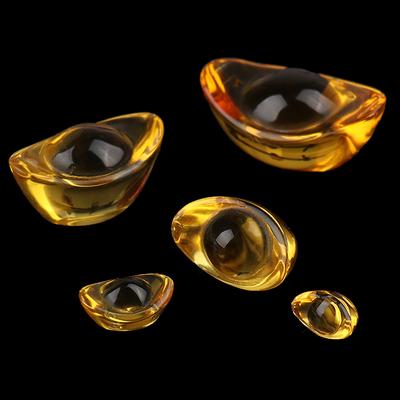 5Pcs Yuanbao Feng Shui Yuan Bao Ingot Lucky Home Blessing Decoration Ornament
