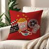 Retro Movie Night Popcorn Cushion Cover For Pillow Printing Sofa Decoration Home Car Room Coffee Shop Office Nordic Simplicity