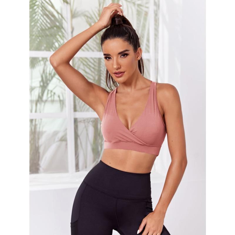 Women S No Wire Sports Bra For Running Fitness Yoga