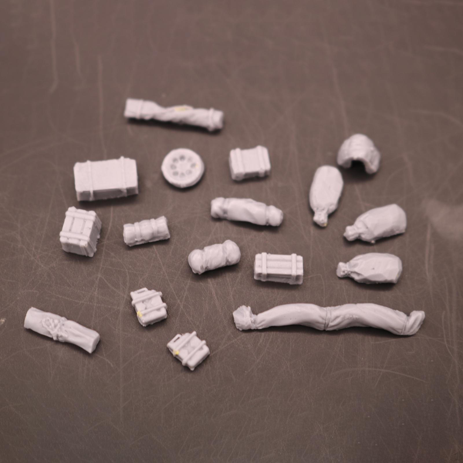 

Масштаб 1/72 Ландшафт Декорации для Настольной Игры Неокрашенные Декорации Миниатюрная Смоляная Модель Украшения Коллекционные