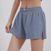Women's High-Waist Quick-Dry Two-in-One Running & Yoga Shorts