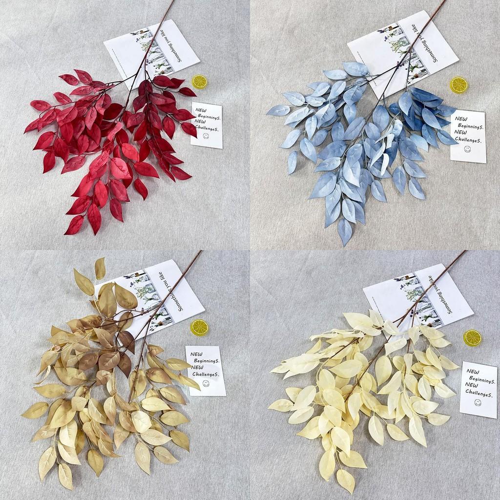 Lifelike Millennium Leaf Artificial Plant For Hotel Wedding Decor Photo Props