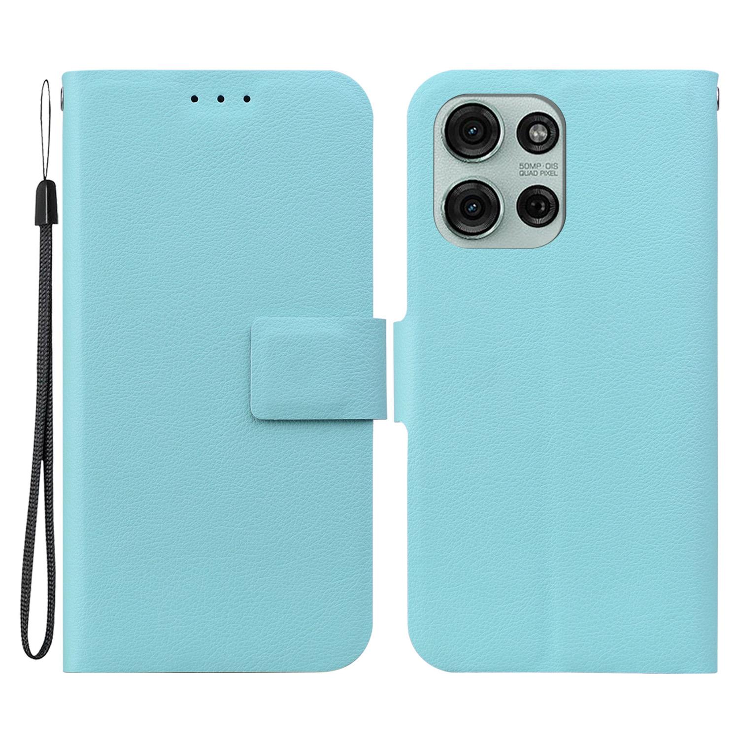 

For Motorola Moto G75 5G Case Ultra-Thin PU Leather+TPU Phone Cover with Card Slot Green